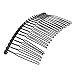 TOOGOO(R) 10pcs Hair Comb Pin Black Accessories Iron Women Lady Vintage Fashion New