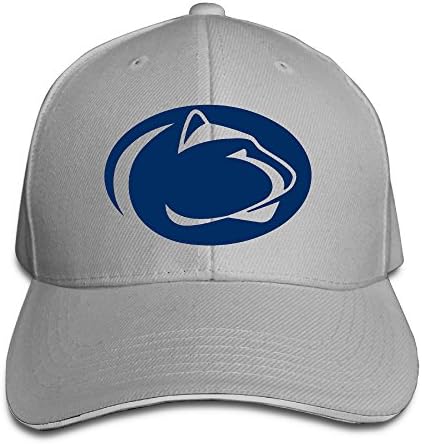 EVALY Cool Unisex-Adult Penn State University Fishing Caps Hat Ash