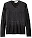 Calvin Klein Men's Merino Herringbone Crew Neck Sweater
