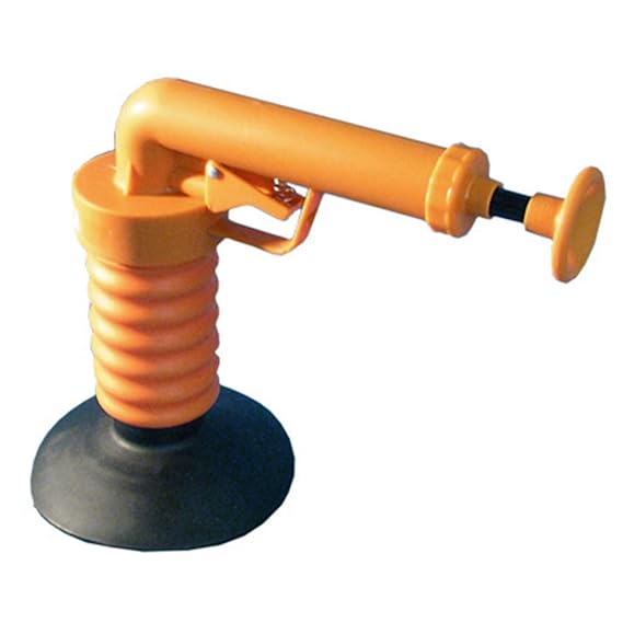 Rohrreiniger Druckluft Pistole | Drain Buster Druckluft Rohrreiniger | Abflussreiniger Pumpe, Pömpel & Saugglocke Alternative
