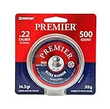 Crosman Premier Domed 500 pellets in a tin. LDP22