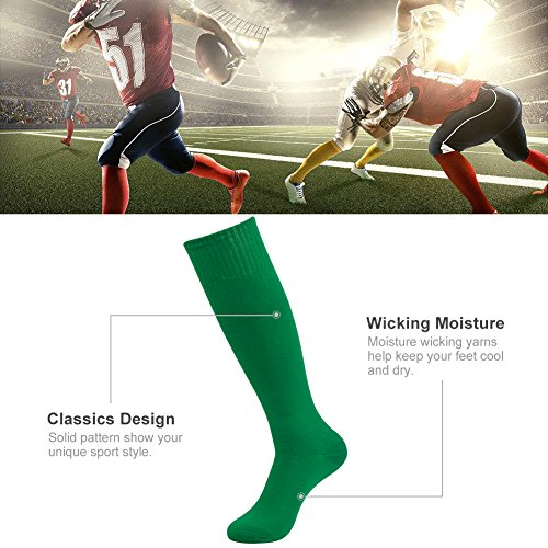 image for Long Soccer Socks, Three street Adult Big Boys Cosplay Knee High Lengt