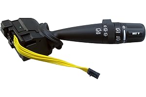 SXQDDZ WP409 Windshield Wiper Switch 68003215AD Fit for Jeep Wrangler Patriot Compass Liberty Commander Grand Cherokee for Dodge Journey Nitro Caliber for Chrysler PT Cruiser