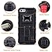 iPhone SE Case, ZVE Multifunctional Cigarette Lighter Cover for iPhone 5 / 5s Built-in Cigarette Lighter, Bottle Opener, Camera Stable Tripod Case - Black