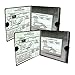 ESSENTIAL Car Auto Insurance Registration BLACK Document Wallet Holders 2 Pack - [BUNDLE, 2pcs] - Automobile, Motorcycle, Truck, Trailer Vinyl ID Holder & Visor Storage - Strong Closure On Each - Necessary in Every Vehicle - 2 Pack Set primary