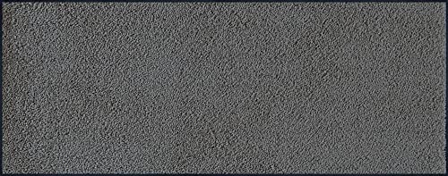 Wash + dry floor mat anthracite (smokey mount) / grey, 75x190 cm, inside and outside, washable