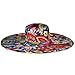 Women's Reversible Foldable Floppy Sun Hat with Wide Brim UPF 50+, Beige