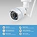 KAMTRON Wireless Security Camera,Outdoor WiFi Surveillance Camera for Home 32G TF Card Included IP65 Weatherproof