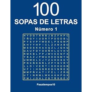 100 Sopas de letras - N. 1 (Volume 1) (Spanish Edition)