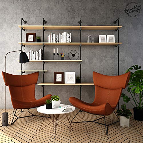 3 Pipe+Industrial+Steampunk+Furniture+Brooklyn