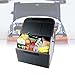 Collapsible Trunk Organizer with Lid - Portable Car Storage Box Bin SUV Van Cargo Carrier Caddy for Shopping Camping Picnic Home Garage - 8gal