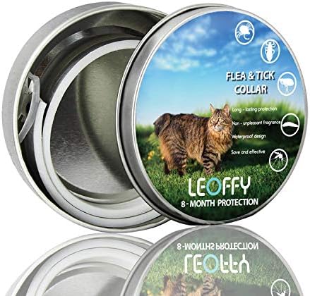 ERGMY Dog Flea Collars - Durable Dog Flea Medicine - Allergy Free, Odorless and Waterproof Flea Collar
