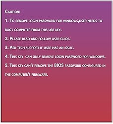 EZITSOL USB Compatible Password Reset Recovery Boot