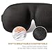 Eye Mask Sleeping Mask, UNIMI Wider 3D+ Contoured Blackout Eye Mask & Blindfold, No Pressure and Super Comfortable Sleep Mask, Eye Cover for Woman and Man(L)