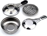 Lixada Stainless Steel Alcohol Cooker Portable Fondue Burner Camping Spirit view 7