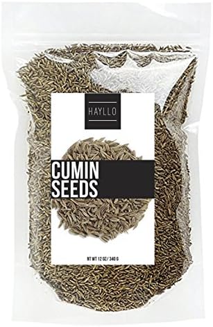 12 Ounces Premium Cumin Seeds Whole by Hayllo