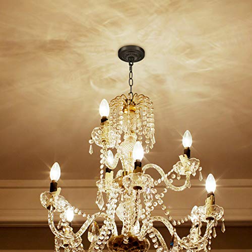 Canomo 4.75 Inches Diameter Chandelier Canopy Kit and 6 feet Pendant