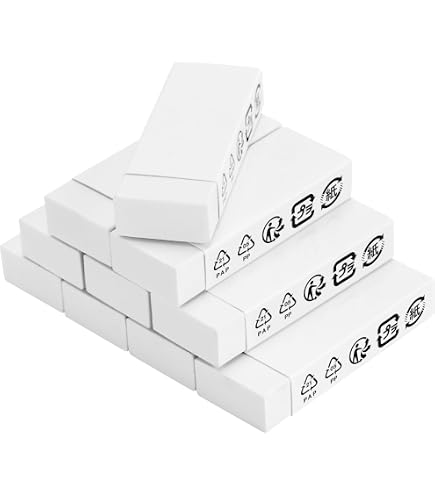 Amazon.com: Faber-Castell Eraser PVC-Free White 1pc (S) : Office