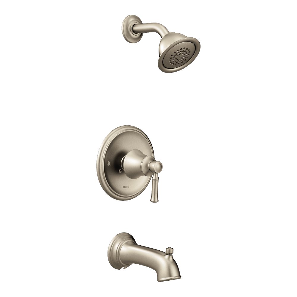 Moen T2183BN Dartmoor Posi-Temp tub/shower,Brushed Nickel, 1