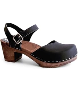 swedish mary jane clogs