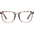 Jectieey Reading Glasses for Women Men - Anti Glare Blue Light Blocking Glasses,Sturdy Eyeglasses