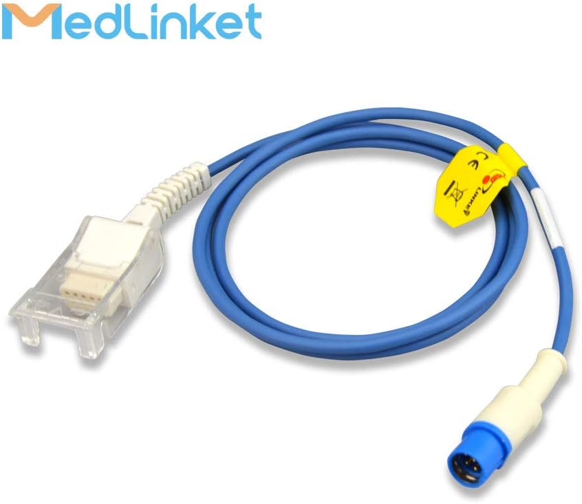 MED LINKET Draeger Compatible SpO2 Adapter Cable 3368433