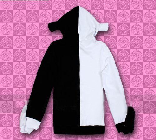 Rulercosplay Dangan Ponpa Black White Bear Cosplay Jacket - Long Sleeves