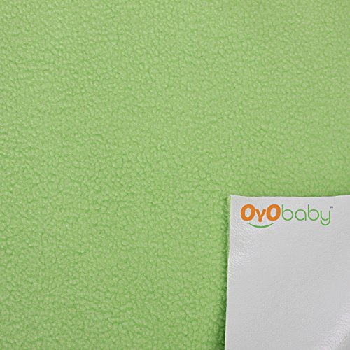 OYO BABY - Waterproof Bed protectors for Kids / Babies / incontinence / Hypoallergenic / Anti-slip / Crib Sheets / Pads / Diaper changing pad cover / liners … (Medium - ( 100cm X 70cm), Pista Green) - Thumbnail 3