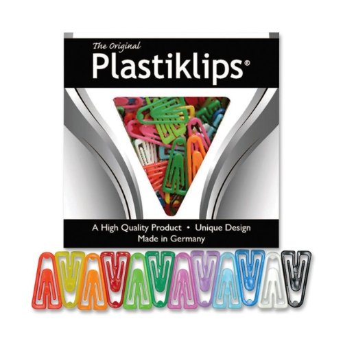 Baumgartens(R) Plastic Clips, Extra Large, Box Of 50