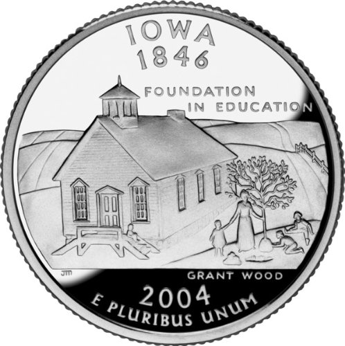 2004 Iowa -P State Quarter