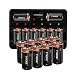 Arlo Batteries Rechargeable and Charger, Tyrone CR123A Rechargeable Batteries for Arlo Wireless Cameras [ More Than 700mAh 3.7V Batteries with Smart Charger ] (16 Pack with 8-Port Charger)