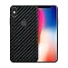 AlienJacket - iPhone X iPhone 10 3M Vinyl Textured Skin Wrap (Carbon Fiber - Black)