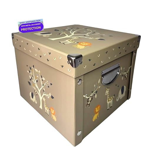 GroWings Baby Keepsake Box Large Memory Storage for Newborns