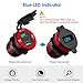 12V USB Outlet, ADSDIA 12V/24V 36W Aluminum Quick Charge 3.0 USB Car Charger Waterproof Dual Fast Charger Socket Power Adapter Outlet with LED Display for Car Boat Motorcycle RV Golf Cart DIY Kit