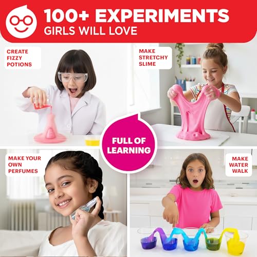 Doctor Jupiter Toy Science Kit for Girls Age 4-5-6-7-8 | Birthday Gifts for 4 to 8 Year Old Kids | Learning & Education toys