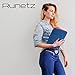 Runetz Sleeve for MacBook 12 inch Sleeve Neoprene Case with Accessory Pocket with Retina Display and fit Other Laptop up to 12 inch, Navy
