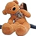 WOWMAX 4 Foot Light Brown Giant Huge Teddy Bear Cuddly Stuffed Plush Animals Teddy Bear Toy Doll 47