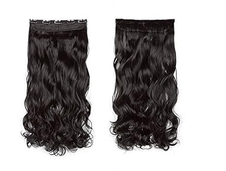 Hair Extensions For Women In Clip Brown Curly Hair Extensions