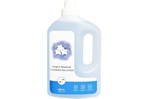 Glass Cleaner Compatible with Winbot W1 PRO/W2 PRO OMNI/W1S, Window Cleaning Solution Detergent 1000mL (1, 1L)