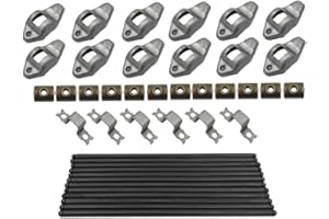 Zieichy New Pushrods & Rocker Arms Kit Compatible with 1987-2006 Jeep 242ci 4.0L Wrangler Grand Cherokee, Replace RK-551-2,PR-437,MPR437S Rocker Arm & Pushrod Kit