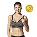 Bravado Designs Women's Body Silk Seamless Yoga Nursing Bra for Low Impact Activities, Charcoal Heather, Medium