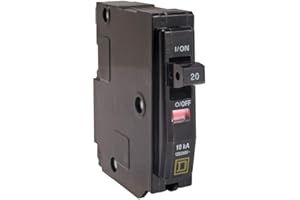 SCHNEIDER DRUCKLUFT Square D QO120 20 Amp Circuit Breaker - Single Pole, 20A
