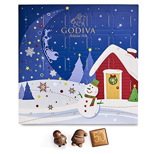 Godiva Chocolatier Holiday Gourmet Chocolate Advent Calendar 2021