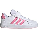 Adidas Unisex-Child Grand Court 2.0 Elastic Lace & Strap Disc