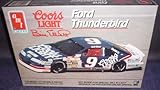 #6740 AMT/Ertl Bil Elliott #9 Coors Light Ford Thunderbird 1/25 Scale Plastic Model Kit