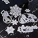 Merry Christmas Cutting Dies Set Xmas Snowman Snowflake Tree Dies Cuts Metal Stencil Template for DIY Scrapbook Album Paper Card Making Craft Decoration