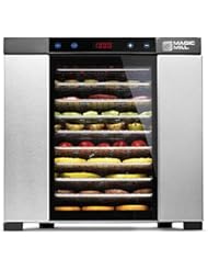 Magic Mill Pro Countertop Electric Food Dehydrator, (Stainless Steel)