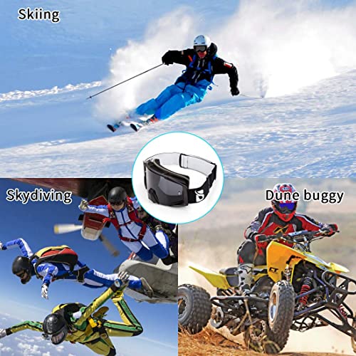 Zdatt Motorcycle Goggles Dirt Bike Goggles Motocross Goggles ATV