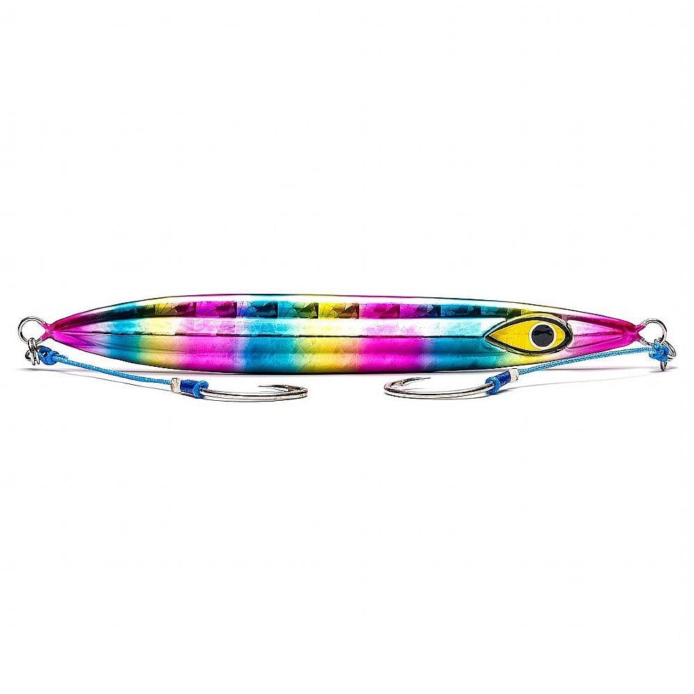 Photo 1 of Mustad Rip Roller Slow Fall Jig Rainbow Glitter 400g/15Oz