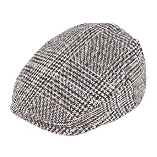 4 JANGOUL+Herringbone+Newsboy+Infant+Toddler